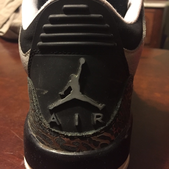 Air Jordan 3 Wolf Grey Cements - Picture 5 of 8